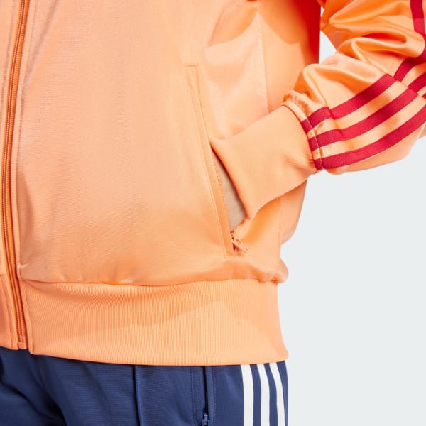 adidas Adicolor Classic Firebird Loose Track Top - Orange