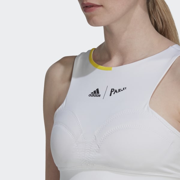 Blanc Crop top de tennis London TV550