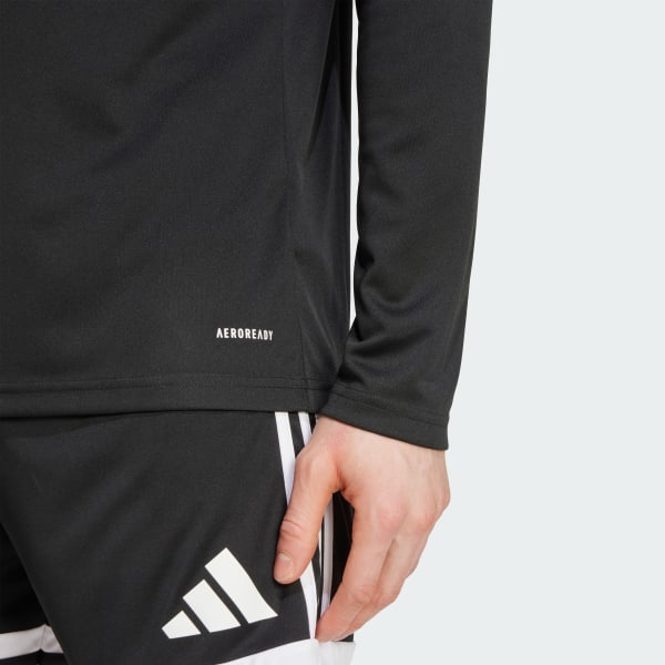 adidas Squadra 25 Long Sleeve Jersey - Black | adidas UK
