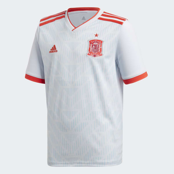 Camiseta Oficial Selección de España Visitante Niño 2018 - Azul adidas |  adidas Peru