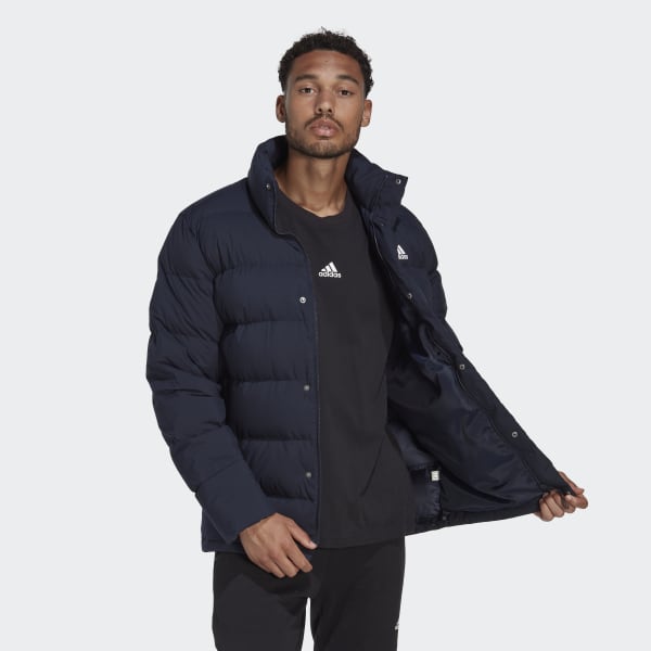 Blauw Helionic Mid-Length Donsjack DVL95