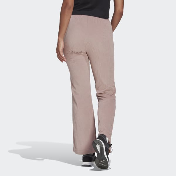 Lila Hyperglam Rib Velour Flared Leg Pants DKE22