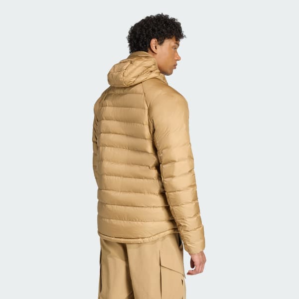 Kahverengi Terrex Xperior CLIMAWARM+ Kuş Tüyü Dolgulu Kapüşonlu Mont