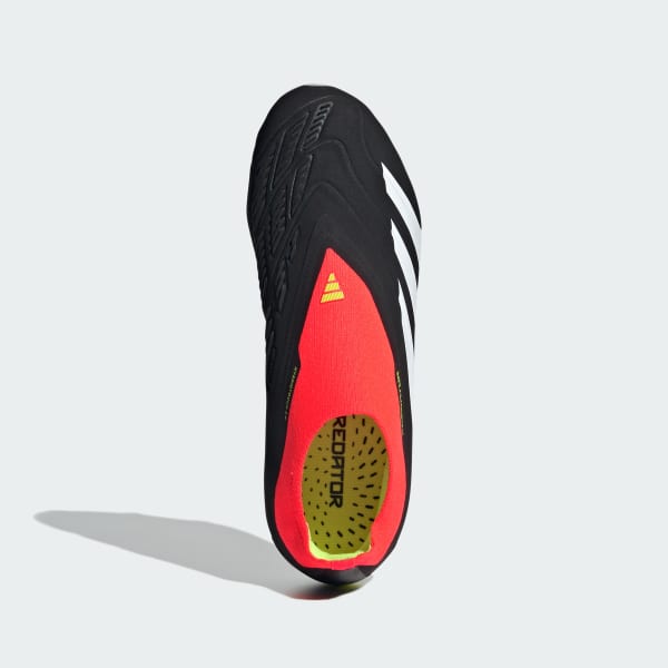 Negro Calzado de Fútbol Predator Elite Sin Cordones Terreno Firme