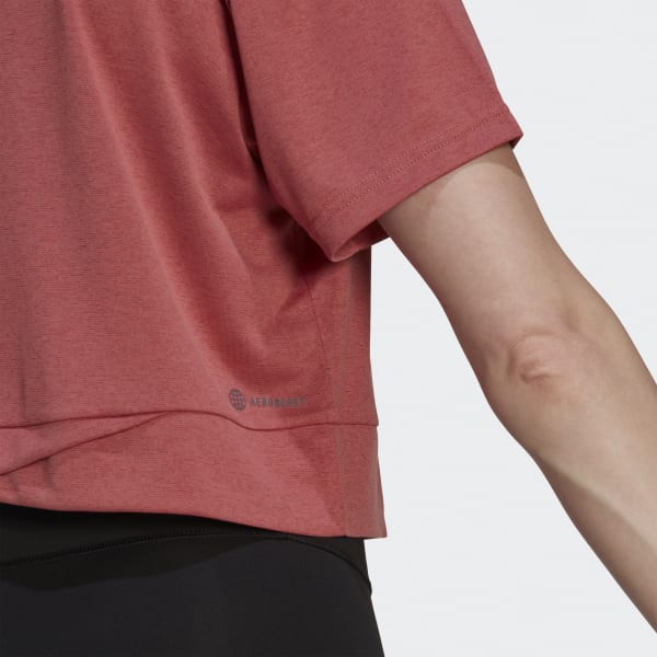 Κόκκινο AEROREADY Studio Loose Crop Tee CT354