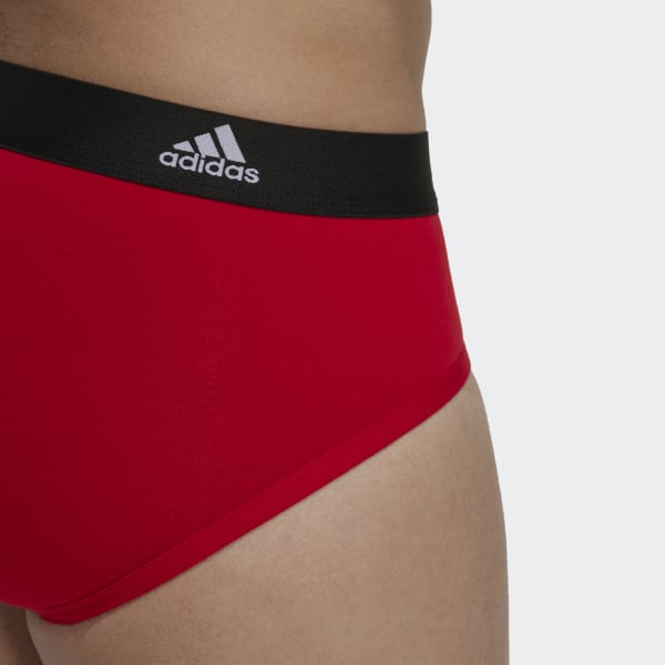 Sort Comfort Flex Cotton 3-Stripes underbukser HPN07