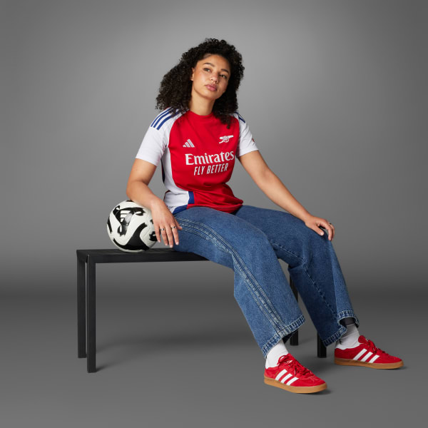 adidas Arsenal 24/25 Home Jersey - Red | Free Shipping with
