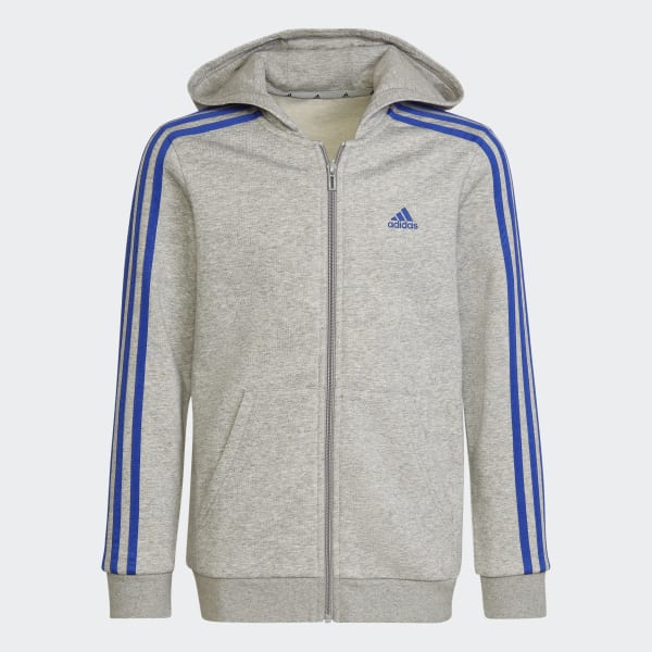 vacante todos los días ejemplo Grey adidas Essentials 3-Stripes Hoodie | adidas UK