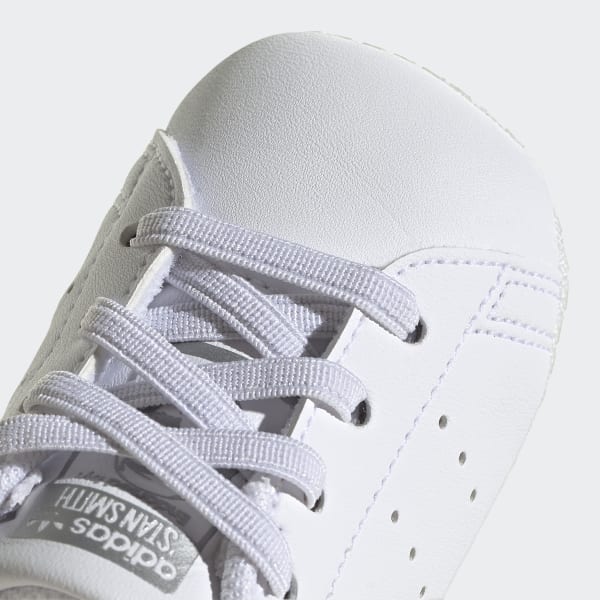 White adidas Stan Smith Crib Shoes | FY7892 | adidas US