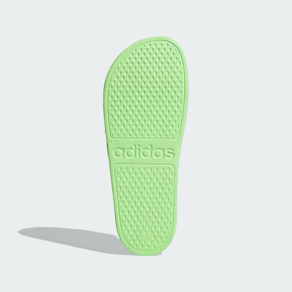 Green Adilette Aqua Slides