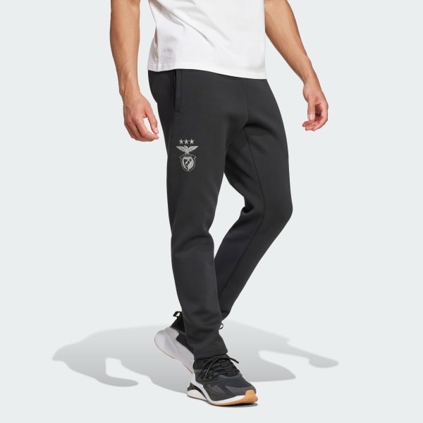 Black Benfica Seasonal Doubleknit Tracksuit Bottoms