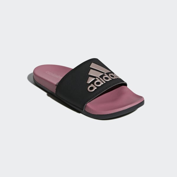 adidas Adilette Comfort Slides - Black 