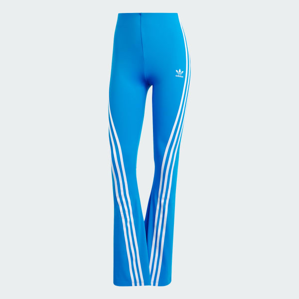 Azul Pantalon Licrado Adilenium Flared