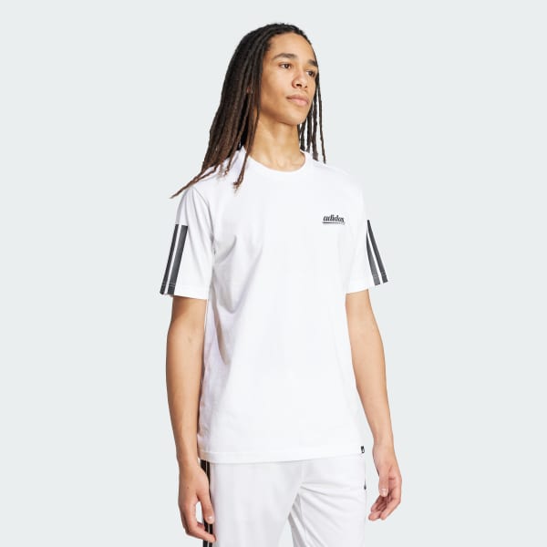 Blanc T-shirt graphique Color Script