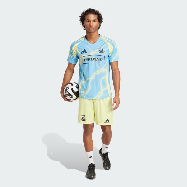 adidas Philadelphia Union 25/26 Away Authentic Jersey - Blue