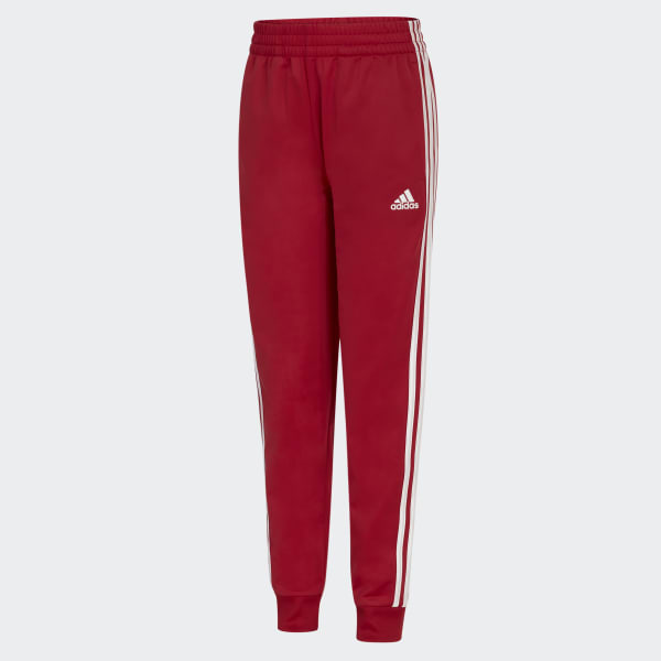 Adidas red jogger clearance