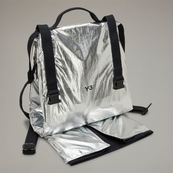 Grey Y-3 Beach Towel Bag