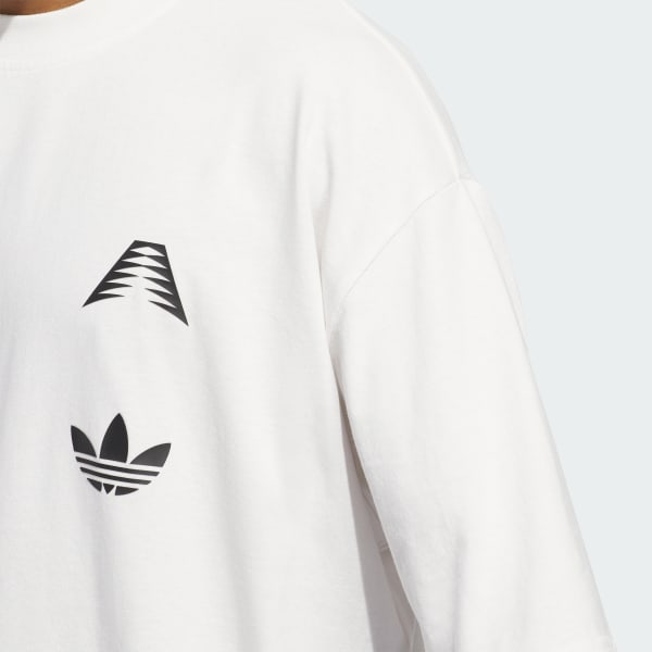 アディダス アンソニー・エドワーズ 404 Tシャツ - ホワイト