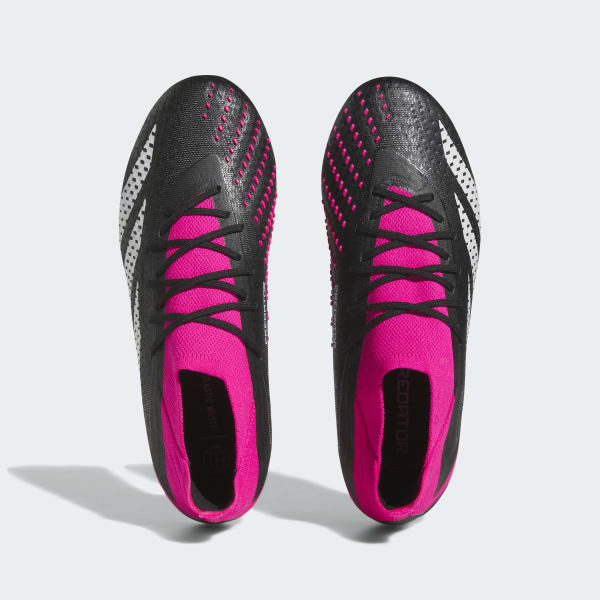 Negro Zapatos de fútbol Predator Accuracy.1 Terreno Firme