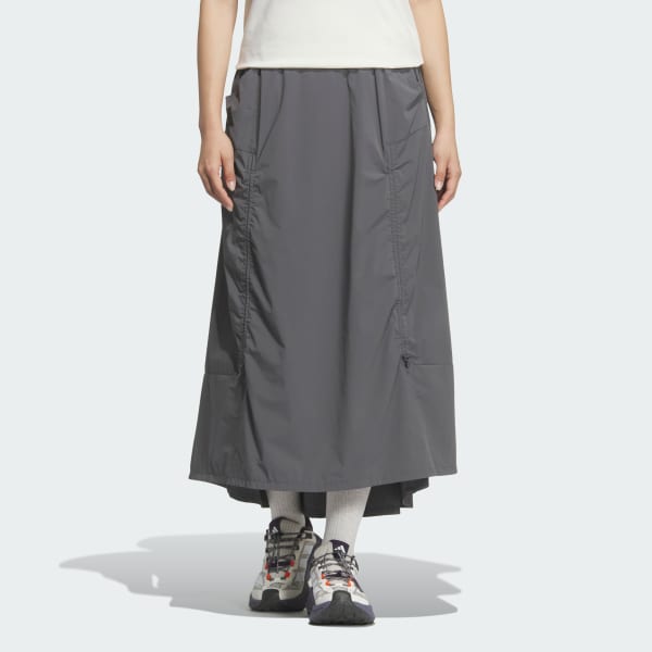 Grey 엑스플로릭 윈드브레이커 스커트