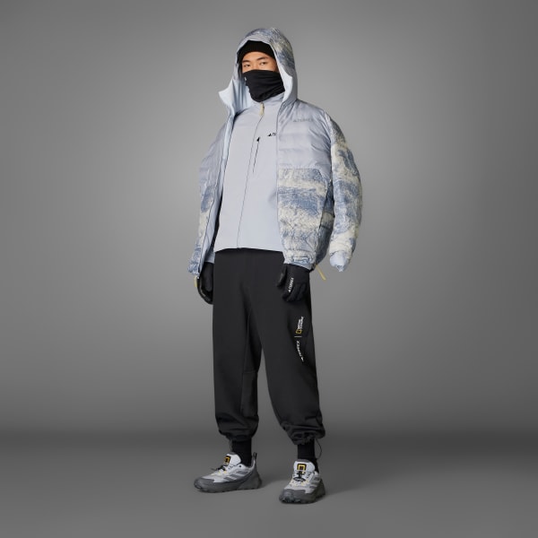 adidas National Geographic Softshell Tracksuit Bottoms Black adidas UK