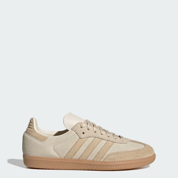 adidas Samba OG Shoes - Beige | Free Shipping with adiClub