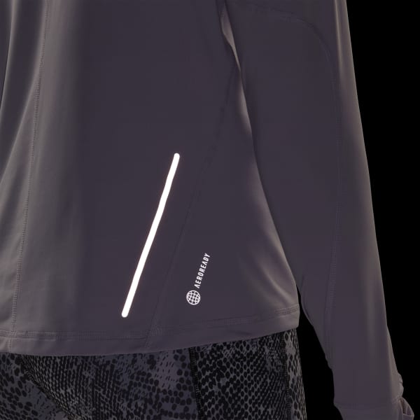 Lila Fast Running Half-Zip Longsleeve
