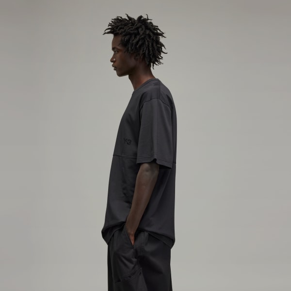 Black Y-3 Vented Tee