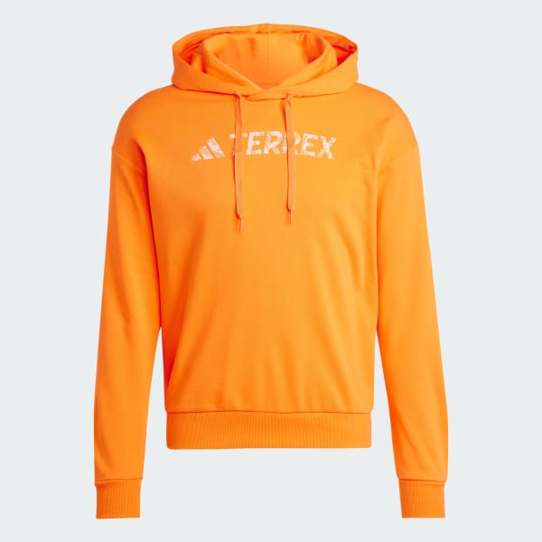 adidas Sudadera con Gorro Terrex Logo Grande Unisex Naranja adidas Mexico