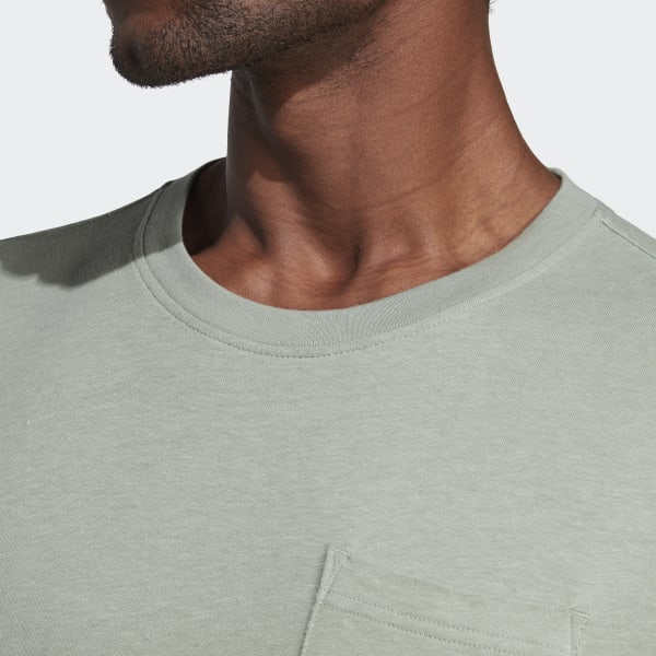 สีเขียว เสื้อยืด Essentials+ Made With Hemp