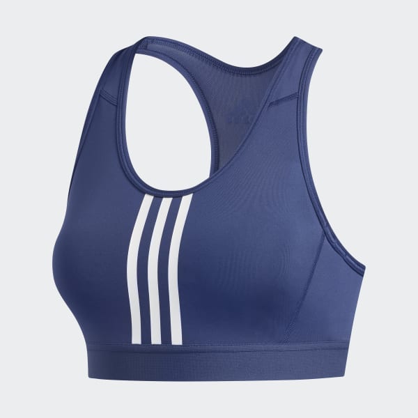 Adidas 3 stripes bra discount