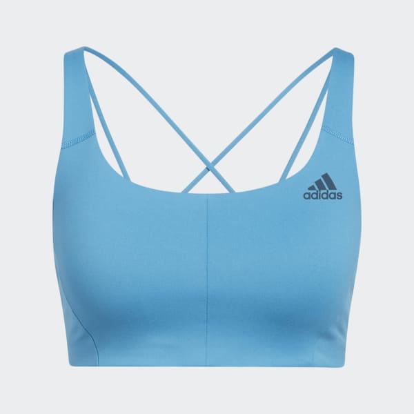 Azul Top Deportivo CoreFlow Soporte Medio