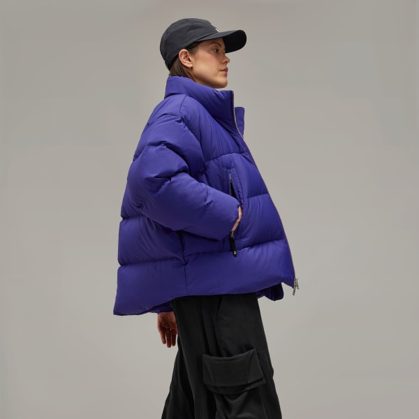 adidas Y-3 Puffer Jacket - Purple | Free Shipping with
