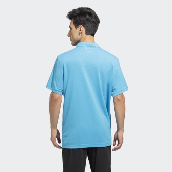 Blue Club Solid Polo Shirt IZW58