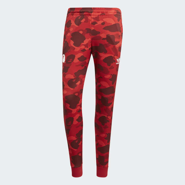 red bape sweatpants