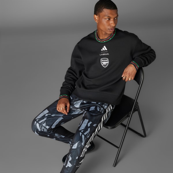 スウェット・トレーナー adidas Arsenal x Labrum Seasonal Doubleknit Crew Sweatshirt Adidas Arsenal x Labrum Seasonal Doubleknit Men's Crew