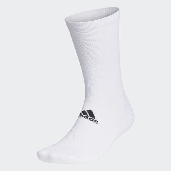 White Basic Crew Socks 22854