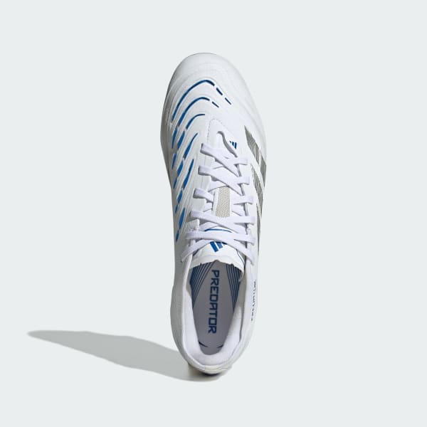 Vit Predator Pro Firm Ground Fotbollsskor