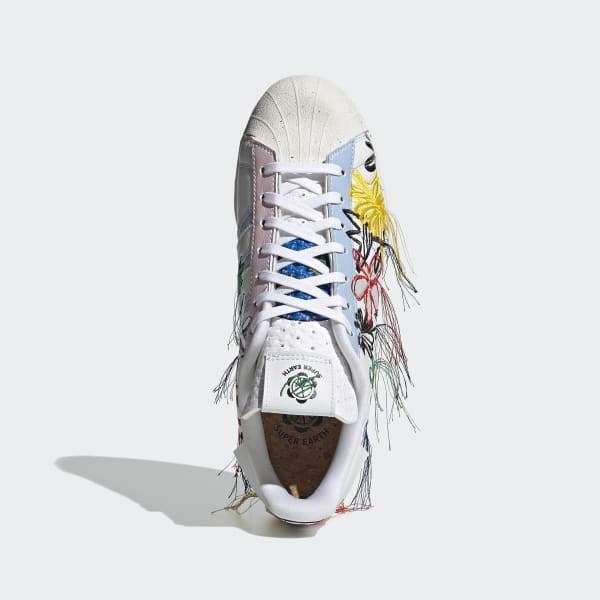 White SuperEarth Superstar Sean Wotherspoon Shoes