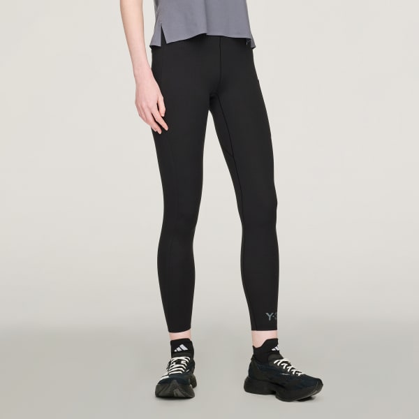 Black W RUN LEGGINGS