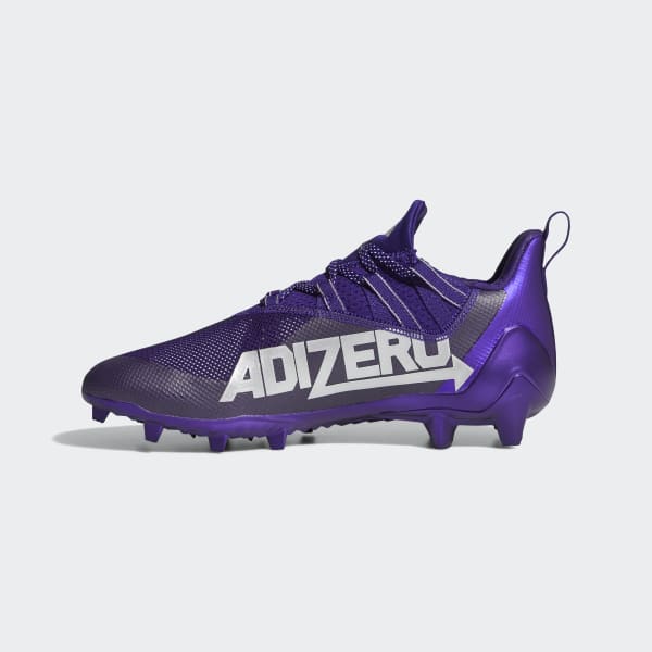 purple adidas football boots