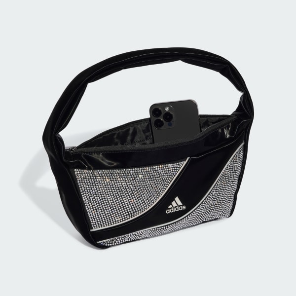 Negro Bolsa cruzada Adilenium Season 4 con diamantes de imitación