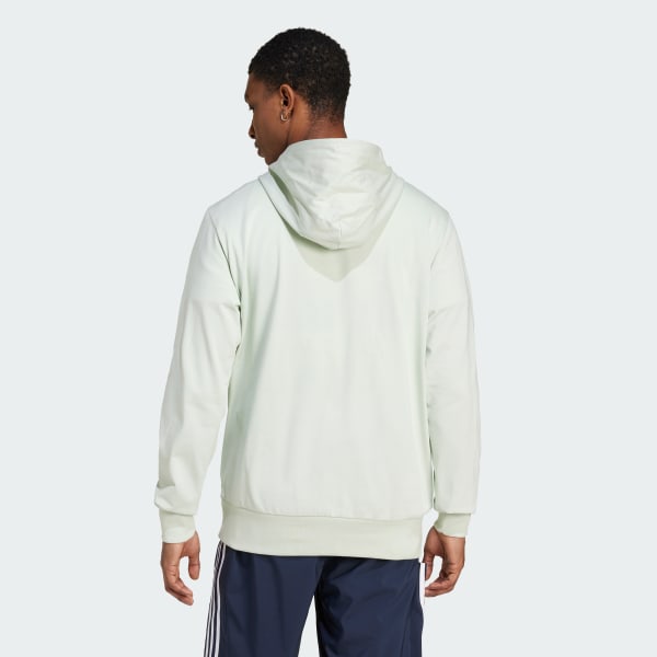 Verde Sudadera con Gorro Essentials Logo