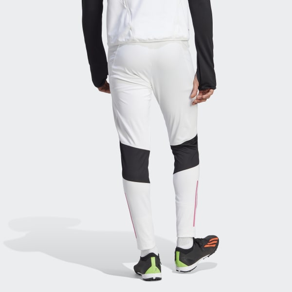 Adidas white gold pants clearance