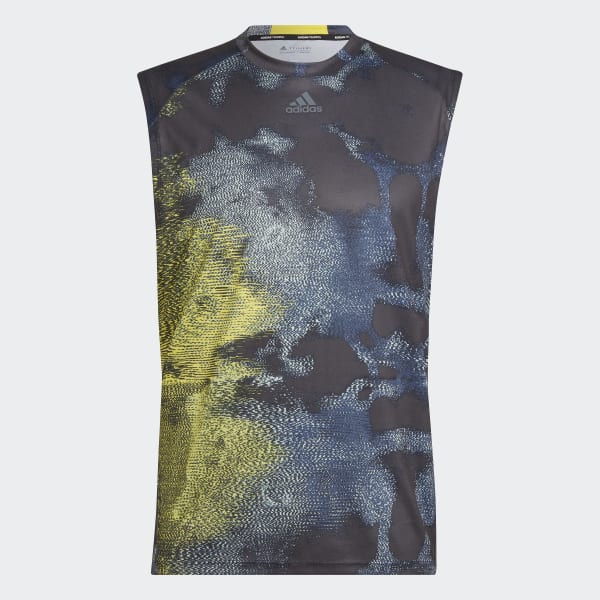 Flerfarget HIIT Allover Print Training Tanktopp