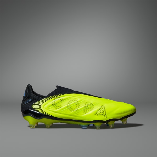 Green Copa Pure 3 Elite Laceless Firm Ground Boots