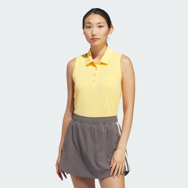 Gelb Women's Ultimate365 Solid Sleeveless Poloshirt
