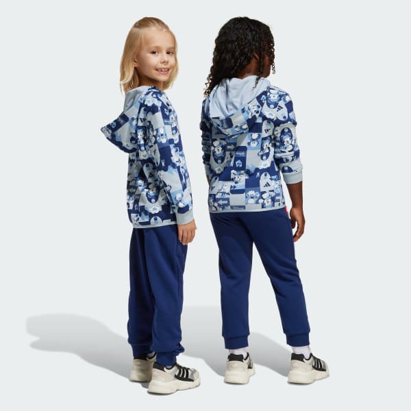 Niebieski Disney Mickey Mouse Jogger Set