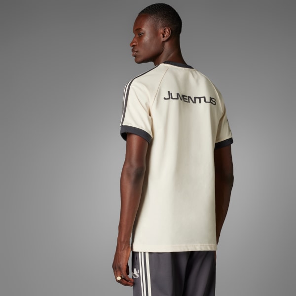 Beyaz Juventus Adicolor Classics 3-Stripes Tee