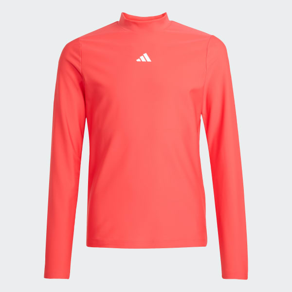 Vermelho Rashguard Manga Longa Infantil